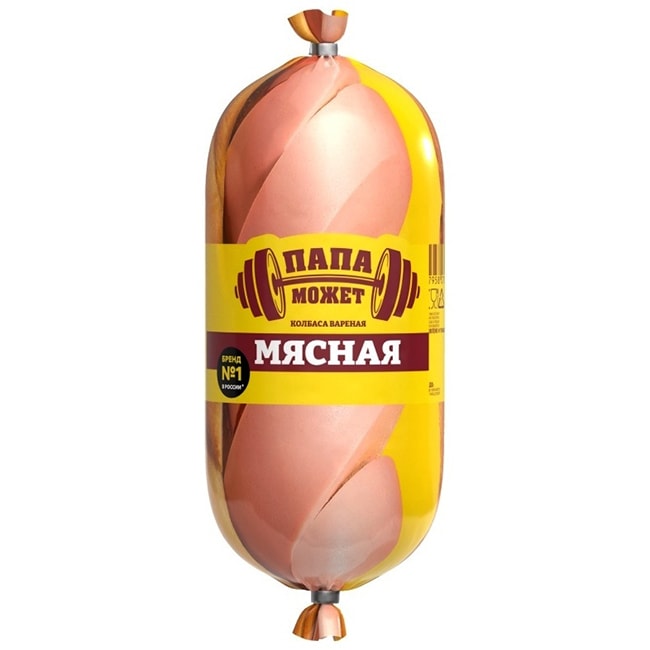 Колбаса "Папа Может" Мясная 400 г.